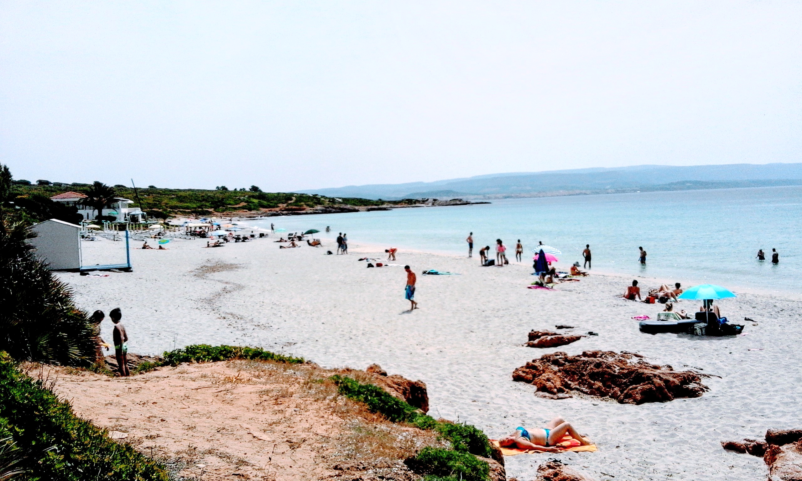 Bombarde beach Sardinia Italy