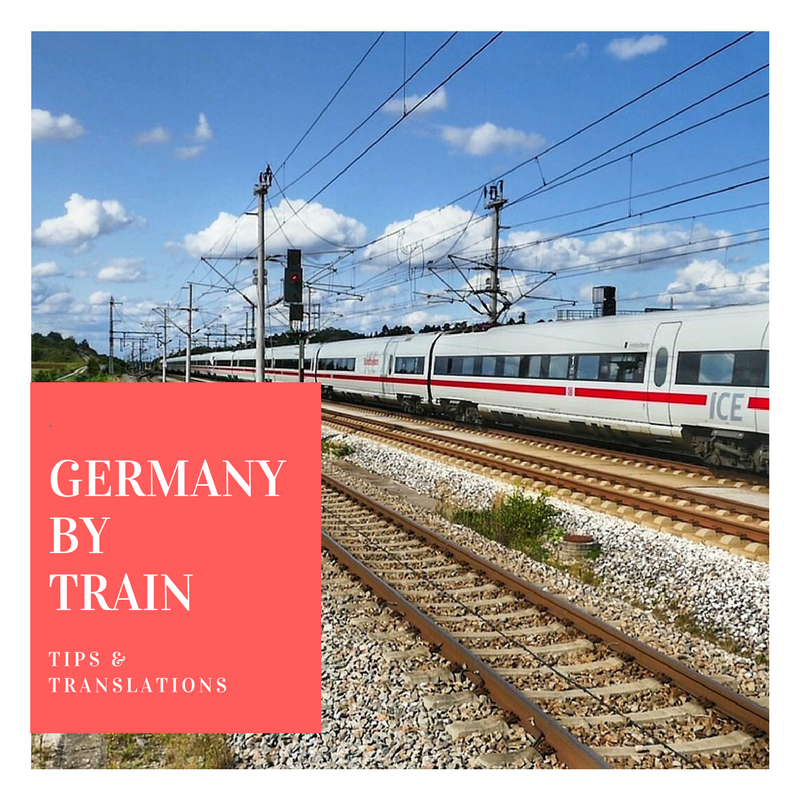 travelling germany by train