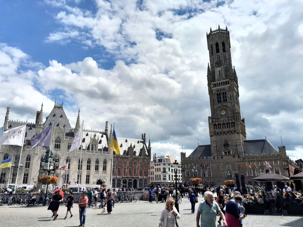 Bruges Markt and Belfry